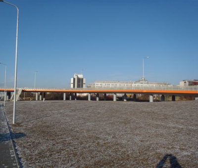 Technische Bauwerke über der Schnellstraße 74 - Mosty Łódź S.A.